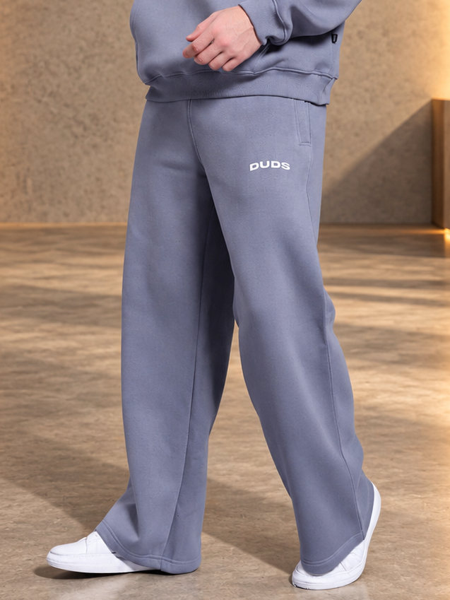 MAKE IT HAPPEN COTTON FLEECE JOGGER GREY