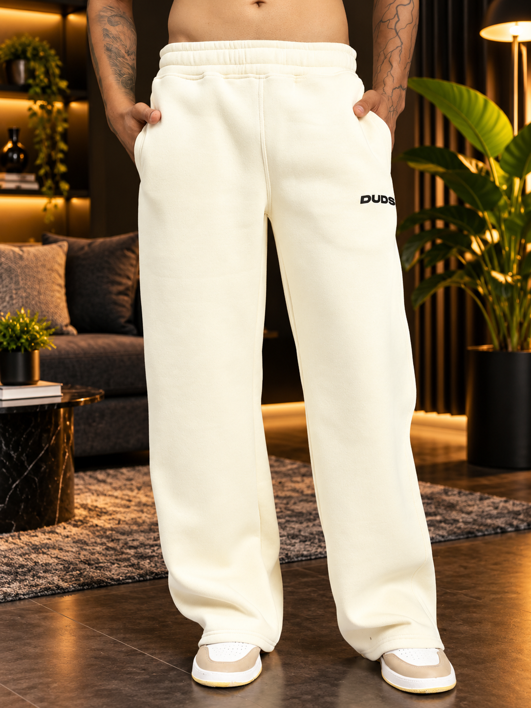 OCEAN BUDDIES JOGGER OFF-WHITE - Wearduds, view 1