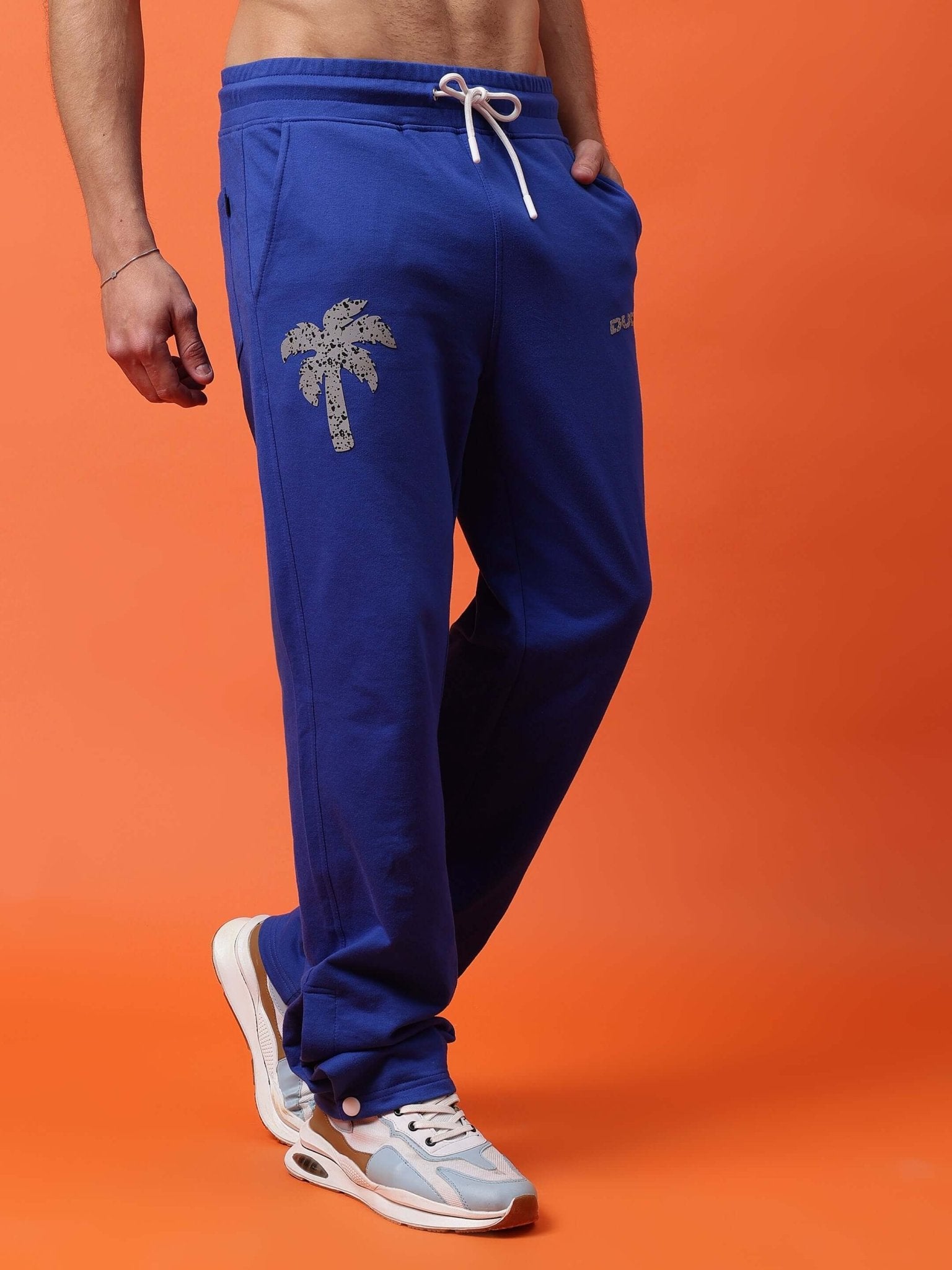 PHOENIX DIGITAL PRINTED JOGGERS ROYAL BLUE - JOGGER