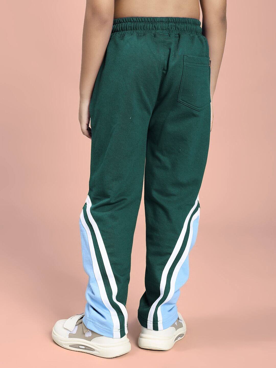 RIO ONE RELAXED FIT JOGGER FOR BOYS AND GIRLS TEAL GREEN - KIDS JOGGER