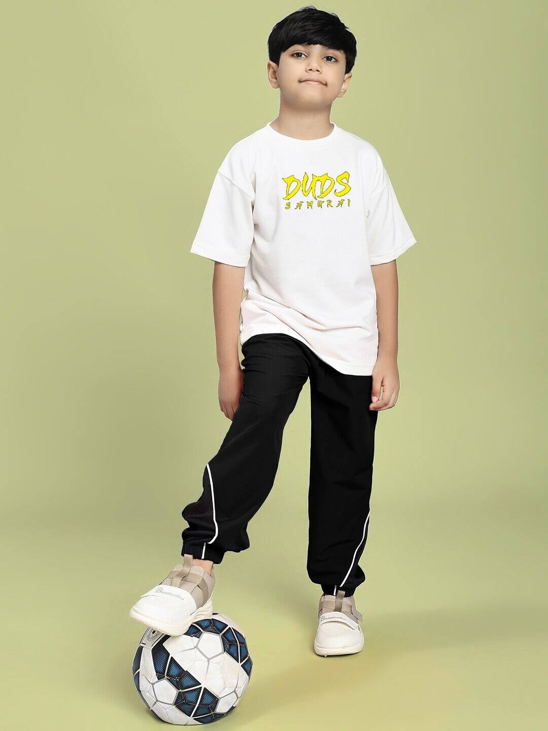 SAMURAI SOUL JOGGER FOR BOYS AND GIRLS BLACK - KIDS JOGGER