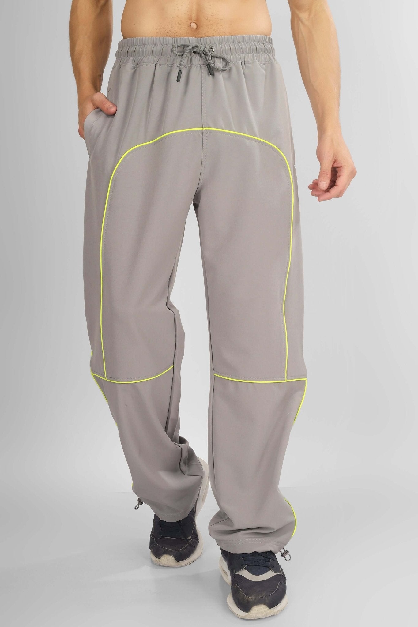 SCOOP PARACHUTE CARGO PANTS GREY - CARGO