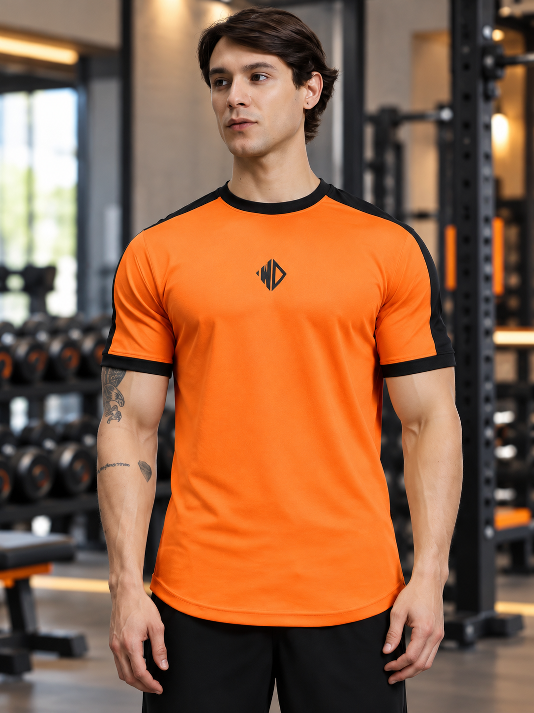SHERPA REGULAR FIT T-SHIRT ORANGE - Wearduds, view 1