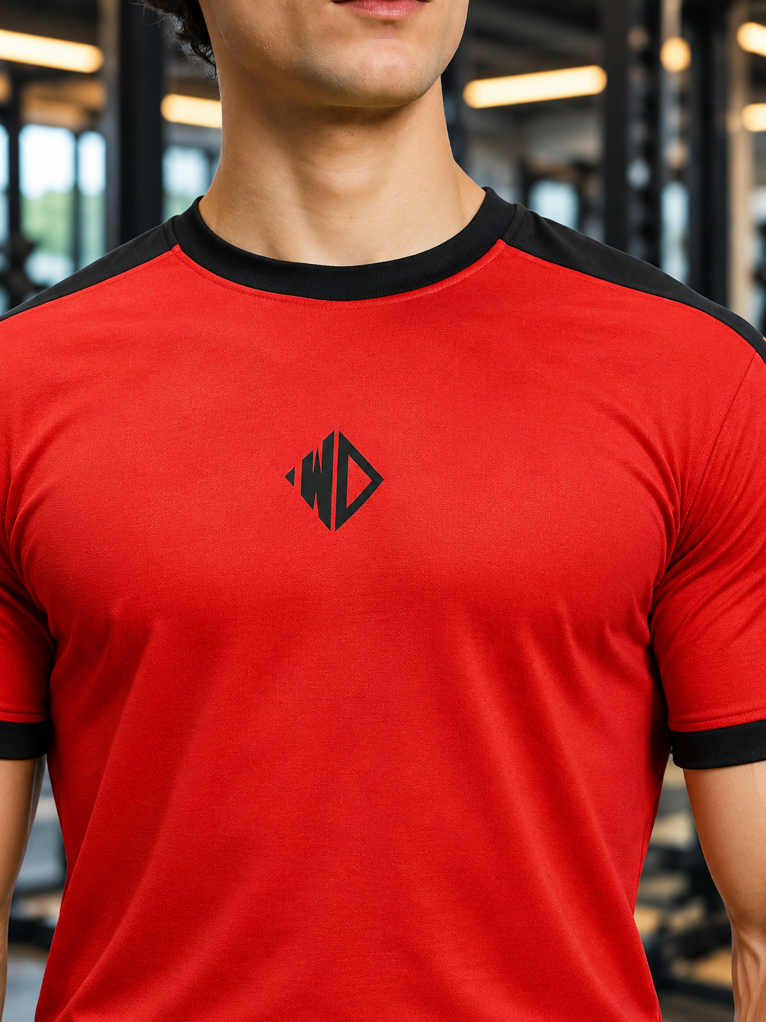SHERPA REGULAR FIT T-SHIRT RED - Wearduds, view 5