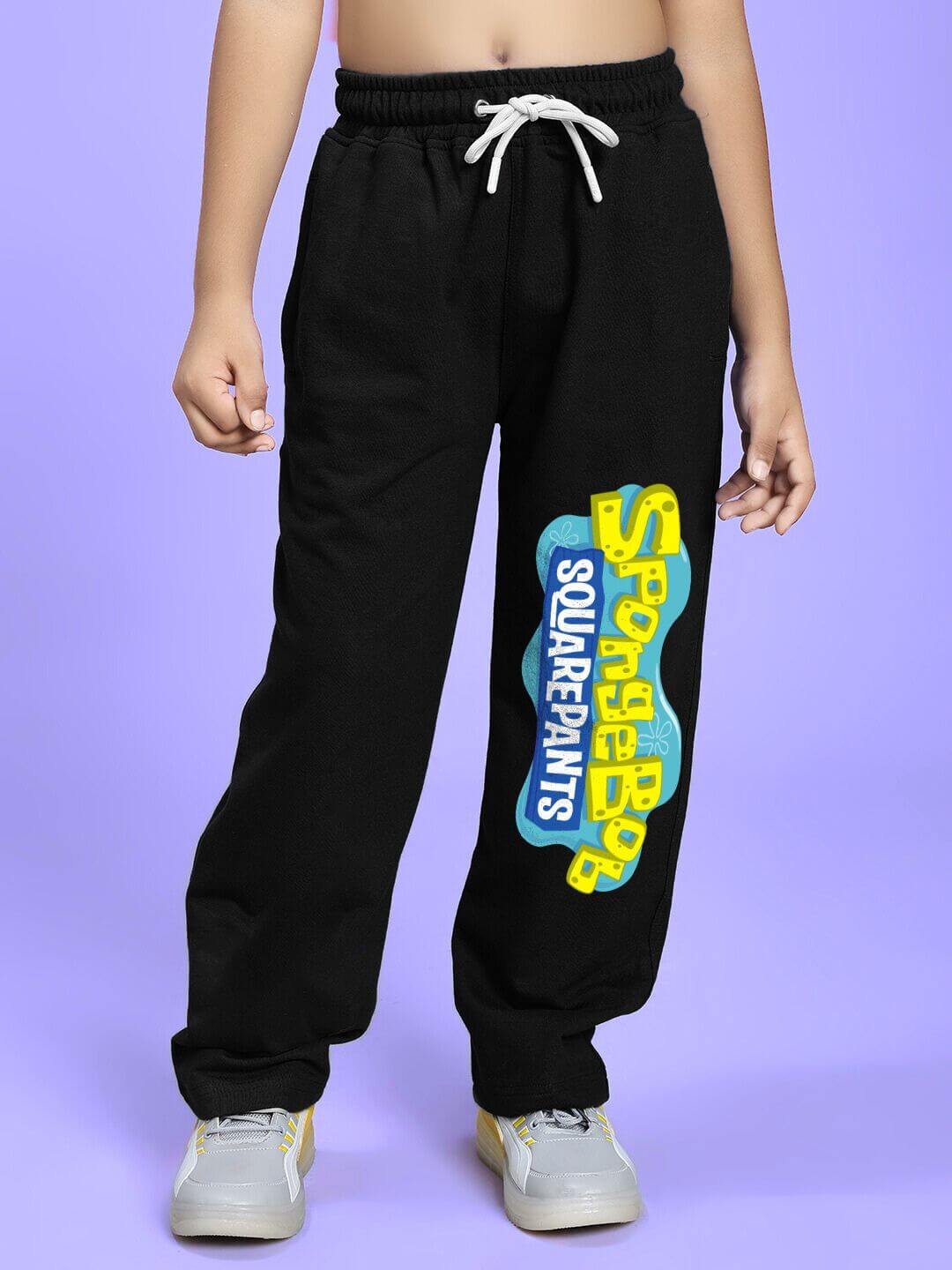 SPONGEBOB SQUAREPANTS JOGGER FOR BOYS AND GIRLS BLACK - KIDS JOGGER
