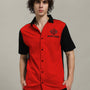 TINGE REGULAR FIT SHIRT RED-BLACK