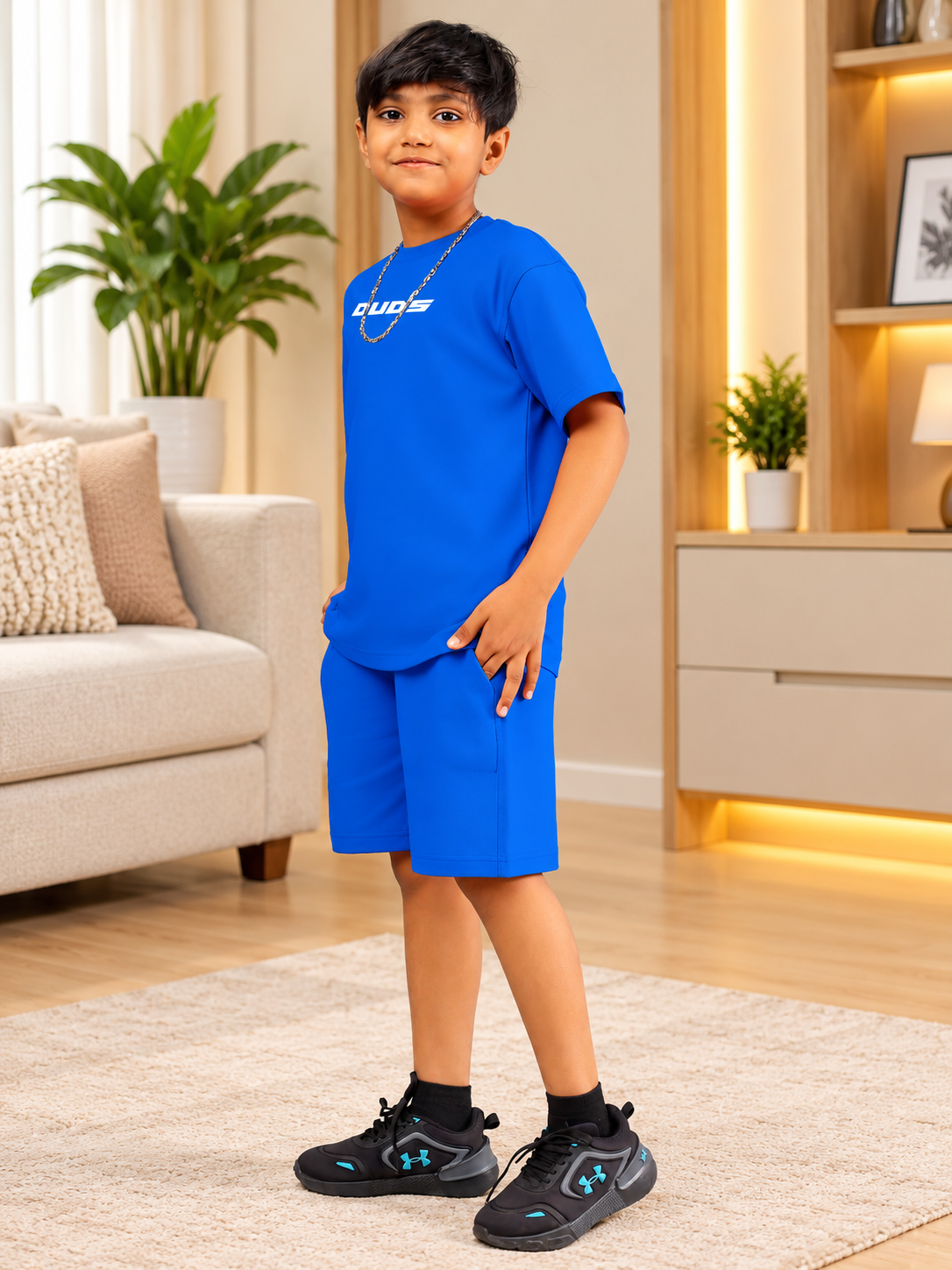 VICTORY CO-ORD FOR BOYS GIRLS R-BLUE - Wearduds, view 3