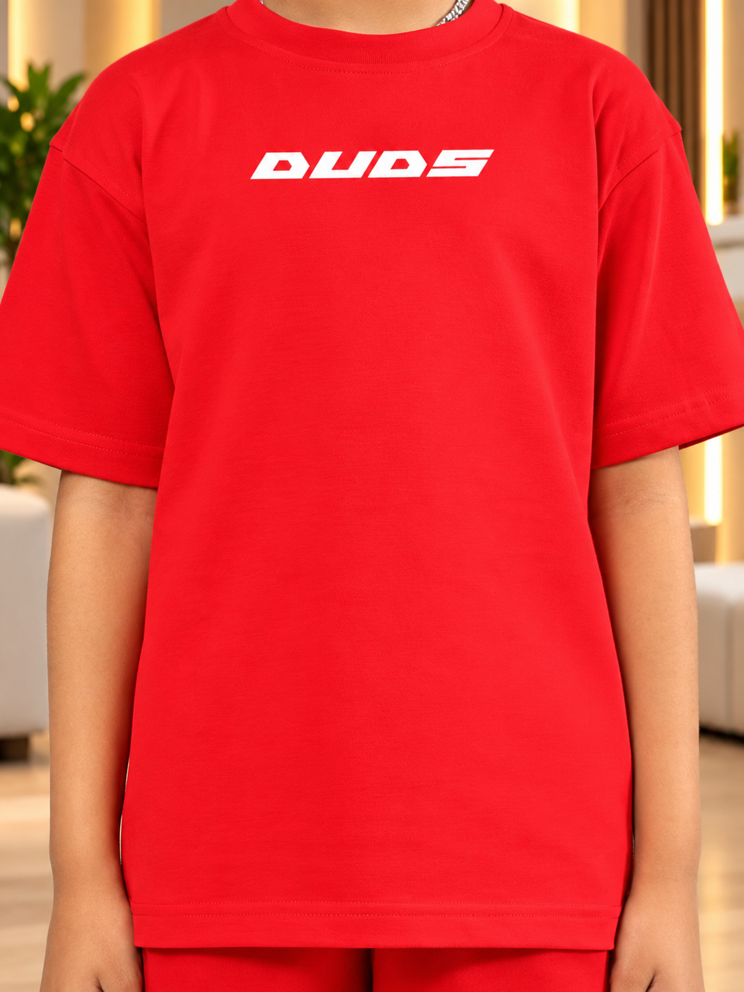 VICTORY T-SHIRT FOR BOYS GIRLS RED - Wearduds, view 4