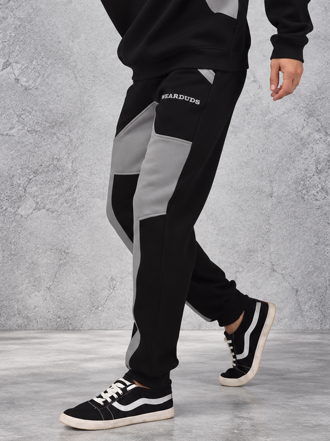 WD GORBCORE FLEECE CARGO PANT BLACK GREY - Wearduds, view 3